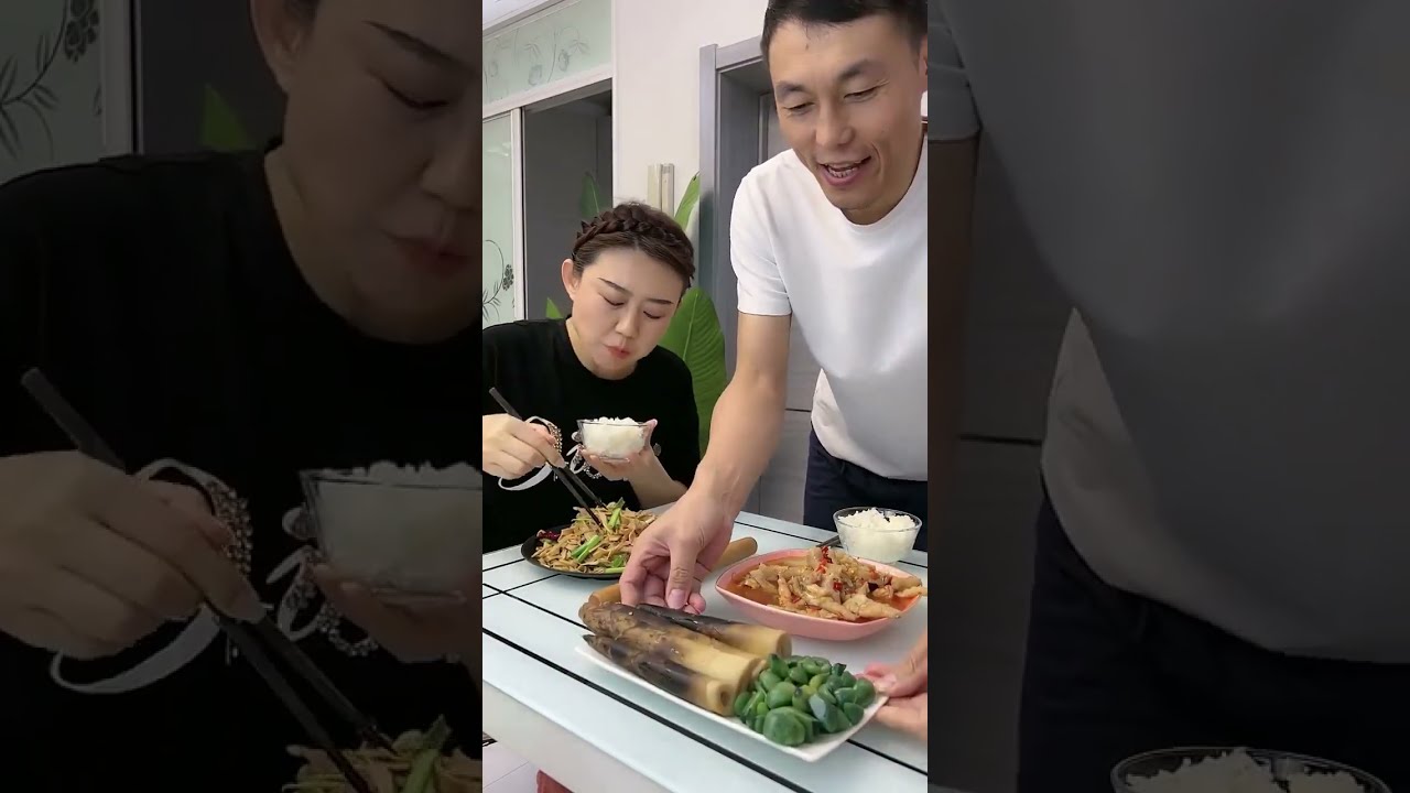 Funny Husband and Wife Yummy Food Eating Challenge 🍲🍲😋😋🤣🤣 Ep 57