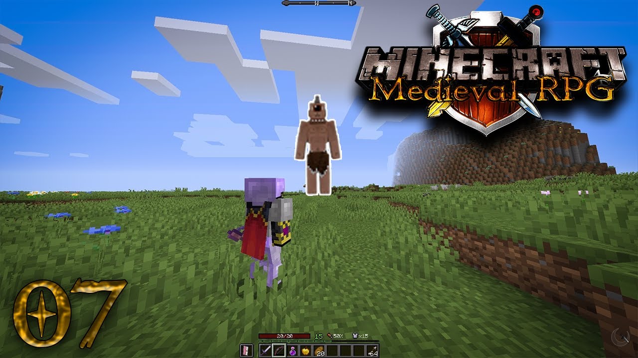 Melawan Raksa Cyclops | Minecraft Medieval RPG #07