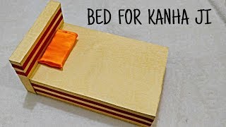 Beautiful Bed for Ladoo Gopal/ Kanha Ji