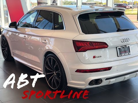 2018 Audi Sq5 With Abt Wide Body Kit Plus Exhaust Revs Youtube