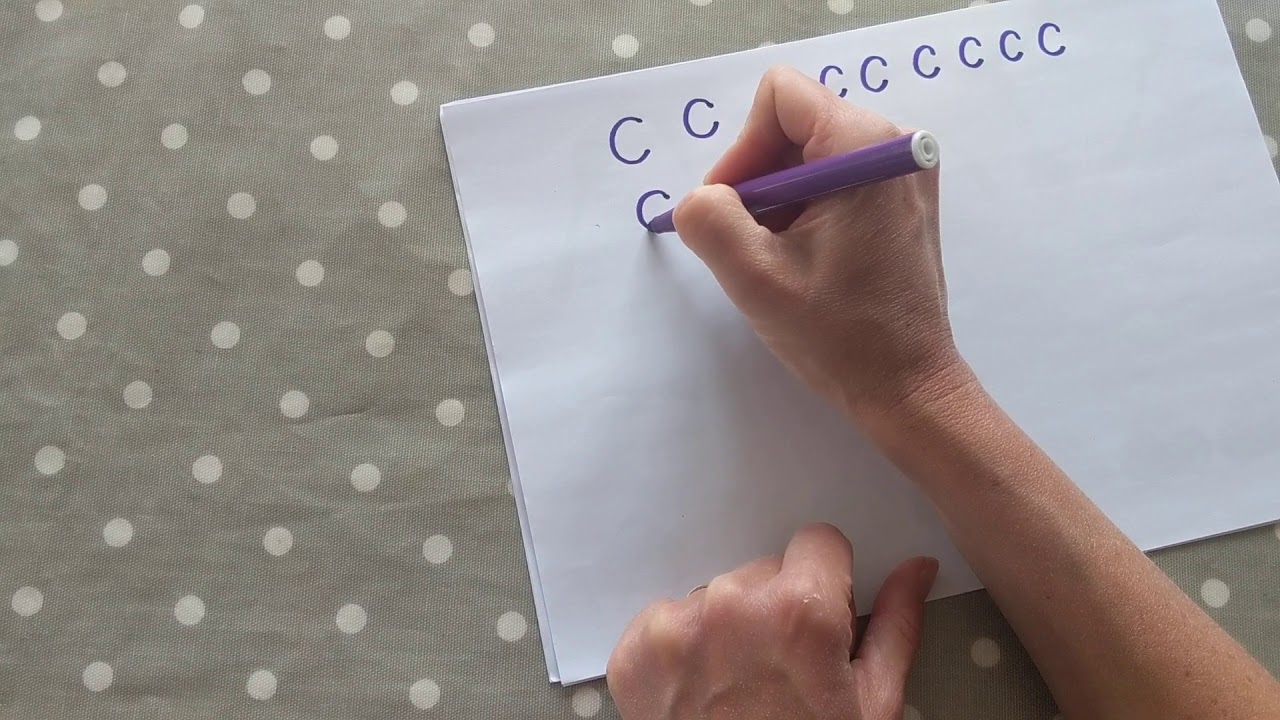 Lettres a et c - YouTube