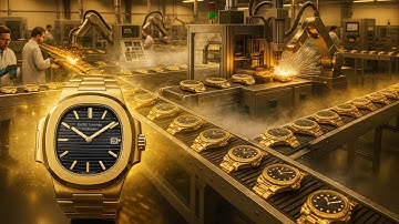 Inside the PATEK PHILIPPE Factory: From Gold Bar to $137,000 Watch (Full Process)
