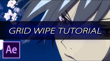 After Effects Tutorial | Grid Wipe