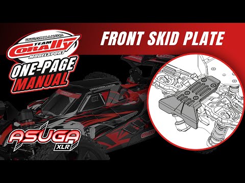 ASUGA XLR - One-Page Manual - Front Skid Plate