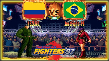 King of Fighters 97 - NEZUKO_ (COL) VS (BRA) JustFight-PE [kof97] [Fightcade] [FT5] 더 킹 오브 파이터즈 