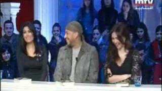 Rouwaida Attieh / رويدا عطية ,,Talk of The Town,, on MTV 28.01.10 part 3
