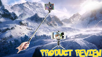 TaoTronics Bluetooth Selfie Stick with Tripod for IOS and Android Review