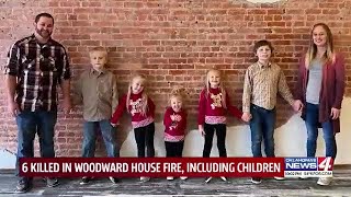 Oklahoma community mourns after fire claims the lives of six people, including 3 young children