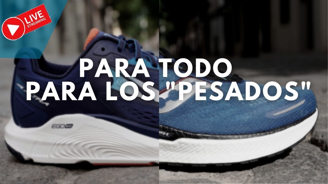 LIVE | Zapatillas todo para los "pesados" -