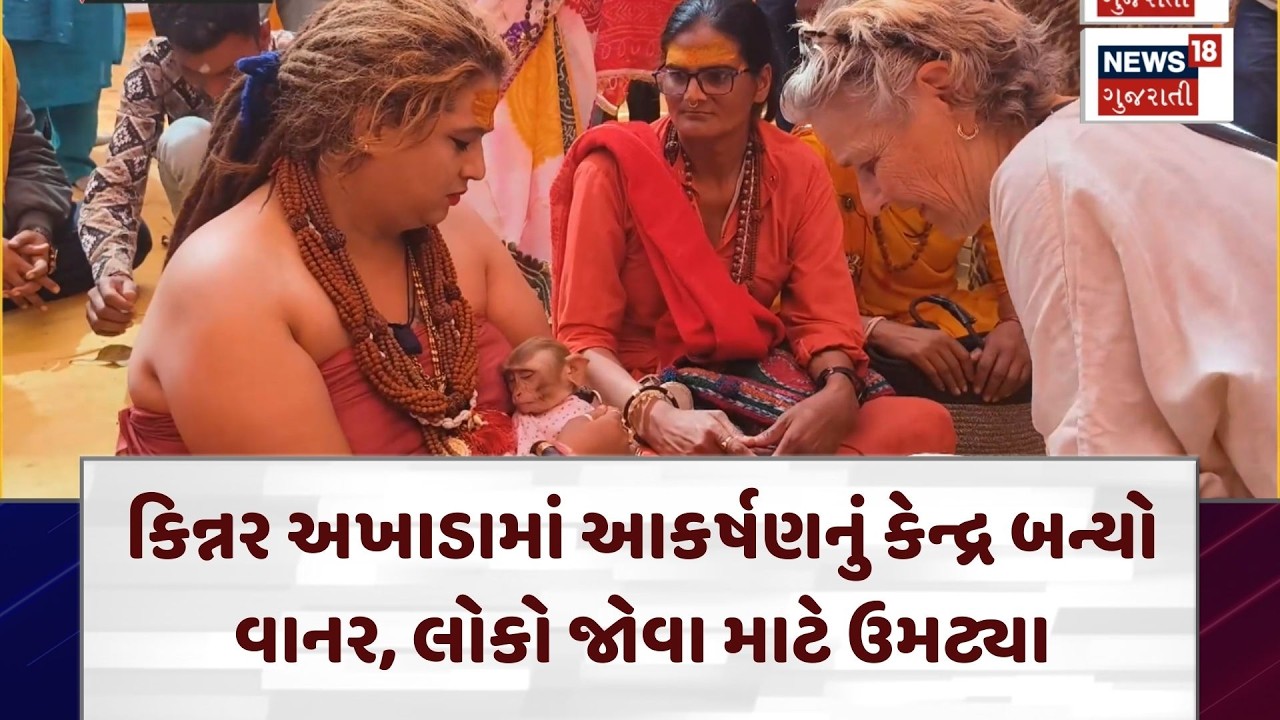 Bhvanath Melo | કિન્નર અખાડામાં આકર્ષણનું કેન્દ્ર બન્યો વાનર, લોકો જોવા માટે ઉમટ્યા | Kinnar | N18V