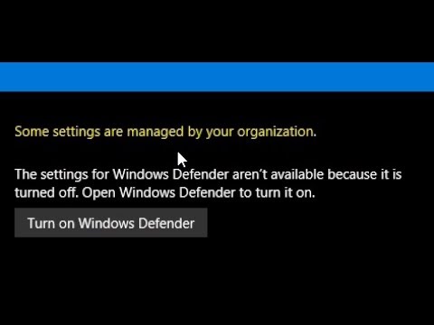 Fix Some Settings Are Managed By Your Organization ...