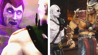 Quan Chi Being Loyal To Shinnok Vs Quan Chi Being Loyal To Shao Kahn Comparison 2011-2015