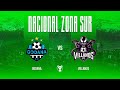 🔴 EN VIVO | NACIONAL ZONA SUR • FECHA 2 • VILLANOS vs GODANA