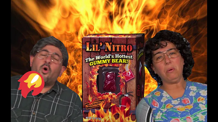 We ate the worlds hottest gummy bear!