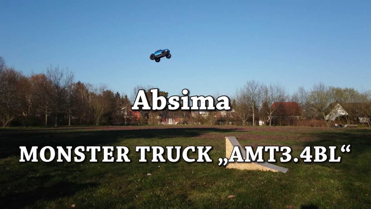 Absima MONSTER TRUCK AMT34BL in Action