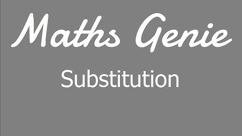 Substitution