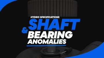 Solutions to Avoid Shaft & Bearing Anomalies (Hydro specification)