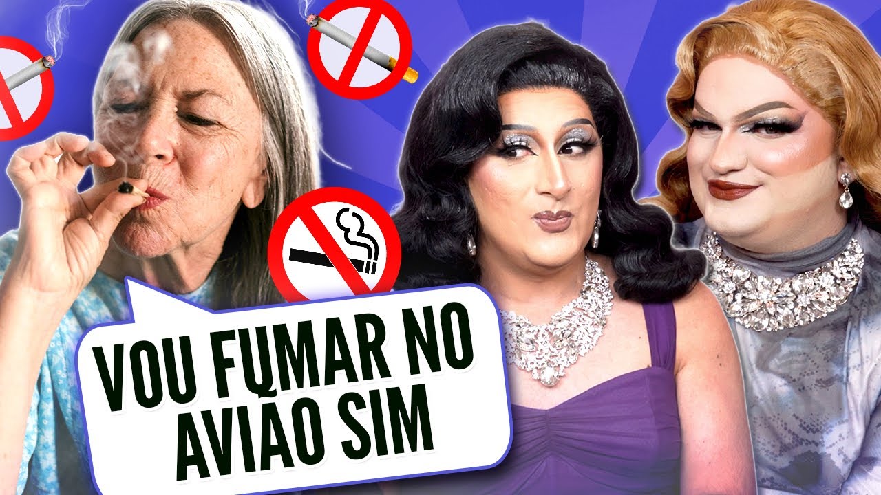 Ela FUMOU dentro do avião e foi EXPULSA