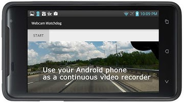 Watchdog Video Recorder Camera Android App demo video