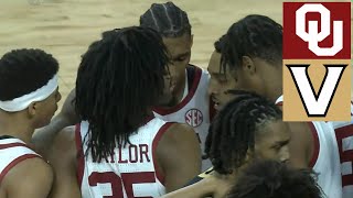 Vanderbilt vs Oklahoma Men's College Basketball Highlights Full Game, Feb 1 2025