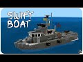 How to Build a Swift Boat in Minecraft (Patrol Craft Fast) Minecraft Swift Boat Tutorial
