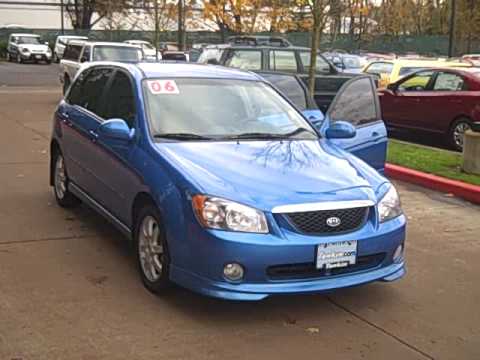 2006 Kia Spectra 5 SX Automatic Spark Blue LOW MILES