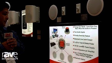 InfoComm 2014: OWI Presents its AMP-BT2SIC6 Bluetooth Amplified Ceiling Speaker