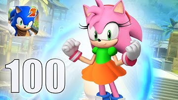 Sonic Dash 2: Sonic Boom - Gameplay Walkthrough Part 100 - (iOS, Android)
