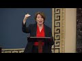 Sen. Klobuchar Continues Floor Speech on Need to Pass Legislation to Stop Big Tech Self-Preferencing