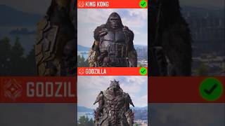 GODZILLA vs KONG 🤯 COD MOBILE
