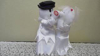 Animated Dancing Ghost Couple by Cracker Barrel 2012