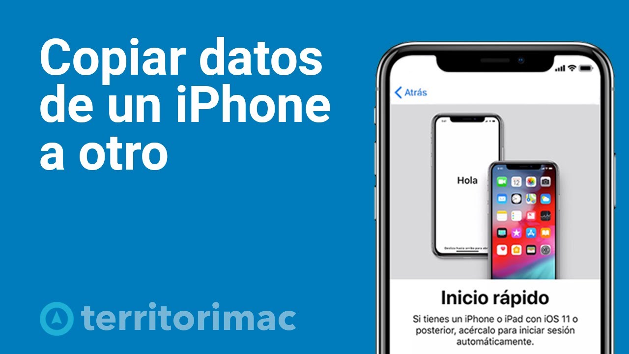 Como pasar las cosas de un iphone a otro