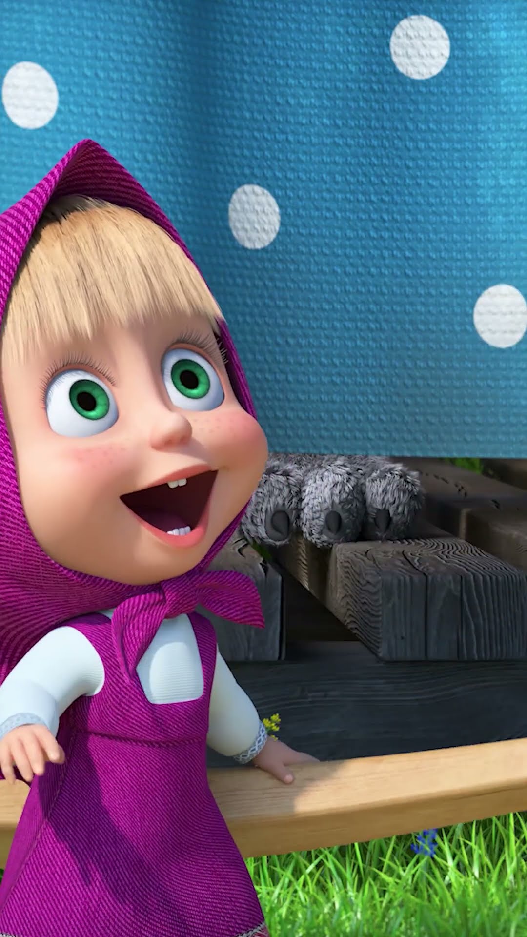 Шампунь з сюрпризом! Дивись до кінця! ??#Shorts #машатаведмiдь #MashaBearUkr #mashaandthebear