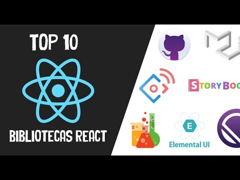 Top 10 — Bibliotecas React no GitHub (jan/2018)