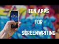Ten Screenplay Apps for 2021