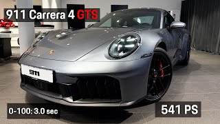 2026 Porsche 911 Carrera 4 Gts 992.2 Vanadium Grey Metallic Gts Interior