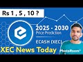 XEC News Today | XEC Price Prediction 2025 - 2030 | Ecash Coin News Today | Ecash Price Prediction