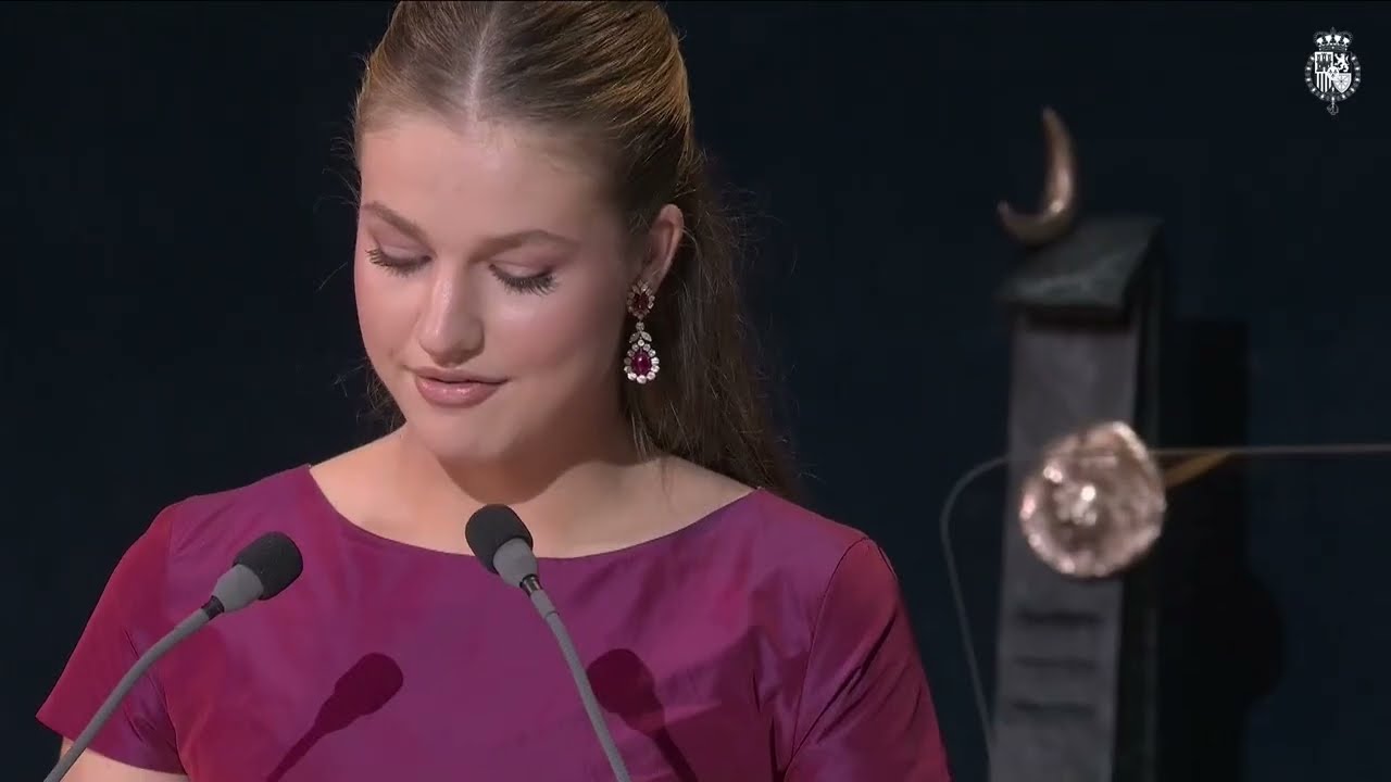 Palabras de S.A.R. la Princesa de Asturias en la entrega de los Premios Princesa de Asturias 2026