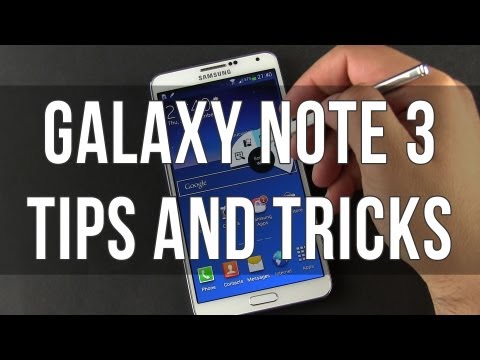 가장 멋진 25 개 이상의 Samsung Galaxy Note 3 팁과 요령