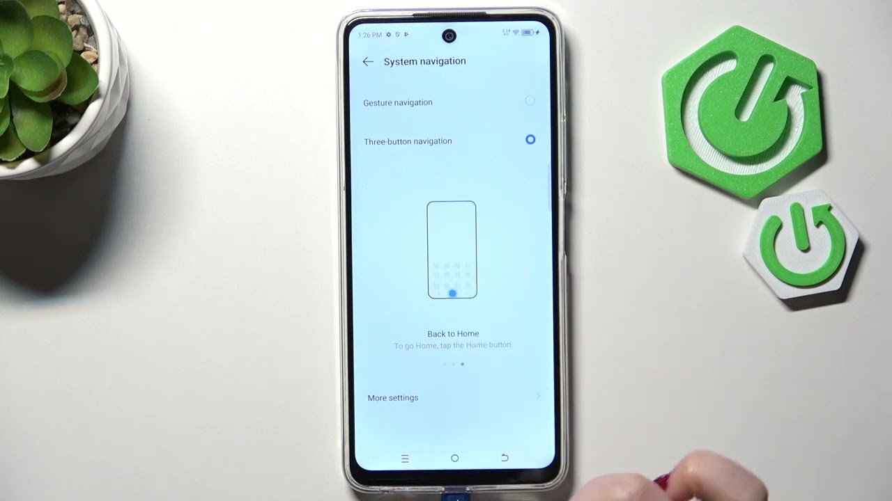 How to Change from 3-Button Navigation to Gestures on Itel S24