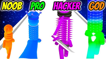 Long Neck Run! - NOOB vs PRO vs HACKER vs GOD