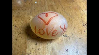 RAW EGG PEELING LIVE