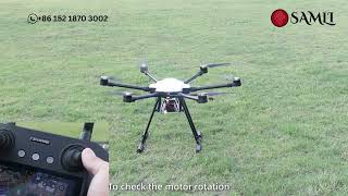 : SAMLI EFT  X6100 light flight AGRICULTURE DRONE #agriculturedrone #samlidrones #drones #agridrone