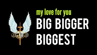 my love for you big bigger biggest song