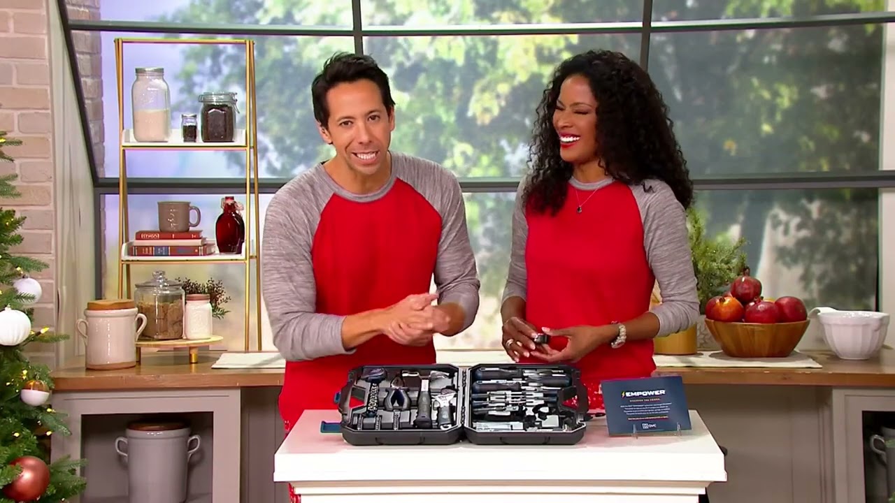 EMPOWER 100-piece Tool Set with Storage Case on QVC