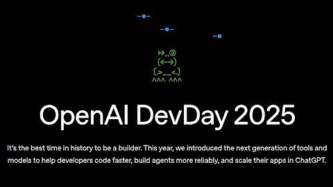 OpenAI DevDay 2025 | @OpenAI