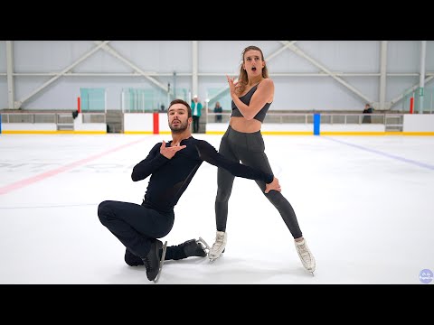 Olympic Champions in Practice: WAACKING on Ice ft. Gabriella Papadakis & Guillaume Cizeron