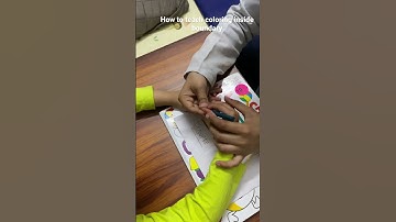 How to teach coloring within boundaries in kids #autism #improves #occupationaltherapy #handwriting