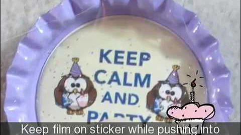 How to Make a Bottle Cap Charm | Jewelry Making Tutorial