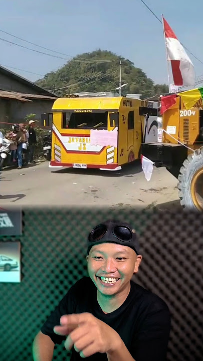 bus basuri karnaval #shorts #telolet